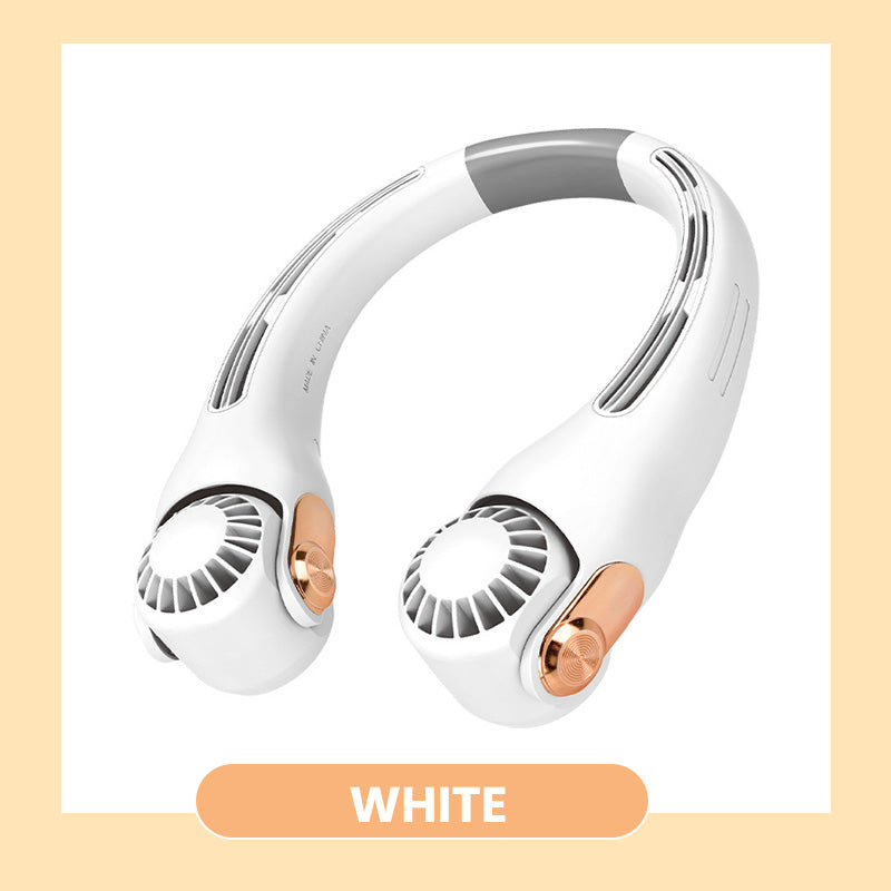 🍈2026 Portable Neck Fan,🍃💨 50% OFF! 360° rotating, 3 speeds. Hands‑free cooling,  4000mAh USB Rechargeable.